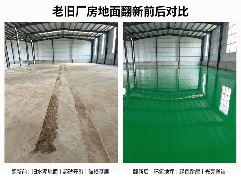 陕西厂房地面改造市场需求特点分析