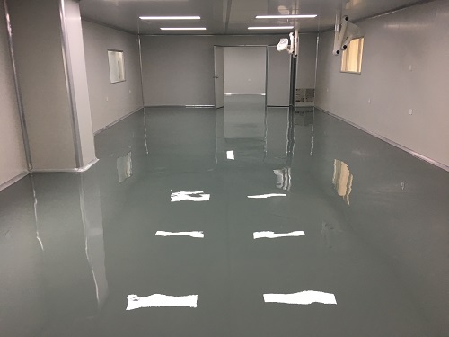 中天引控防静电自流平地坪